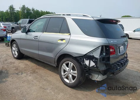 2014 Mercedes-Benz Ml 350 4Matic из США, поврежденный, VIN 4JGDA5HB9EA333067